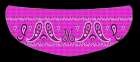 SHIELD STICKER - BANDANNA PINK   